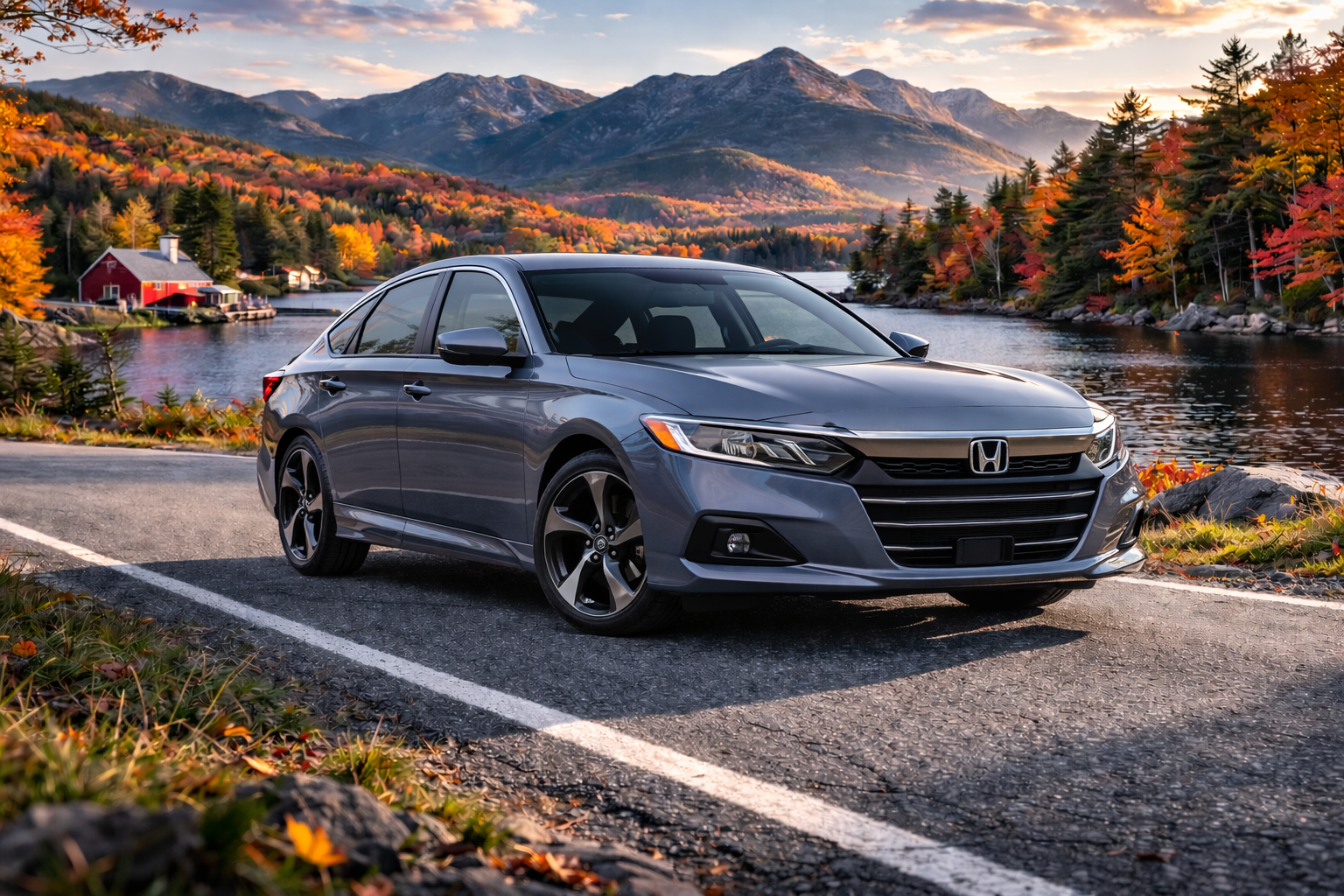 Gray Honda Accord