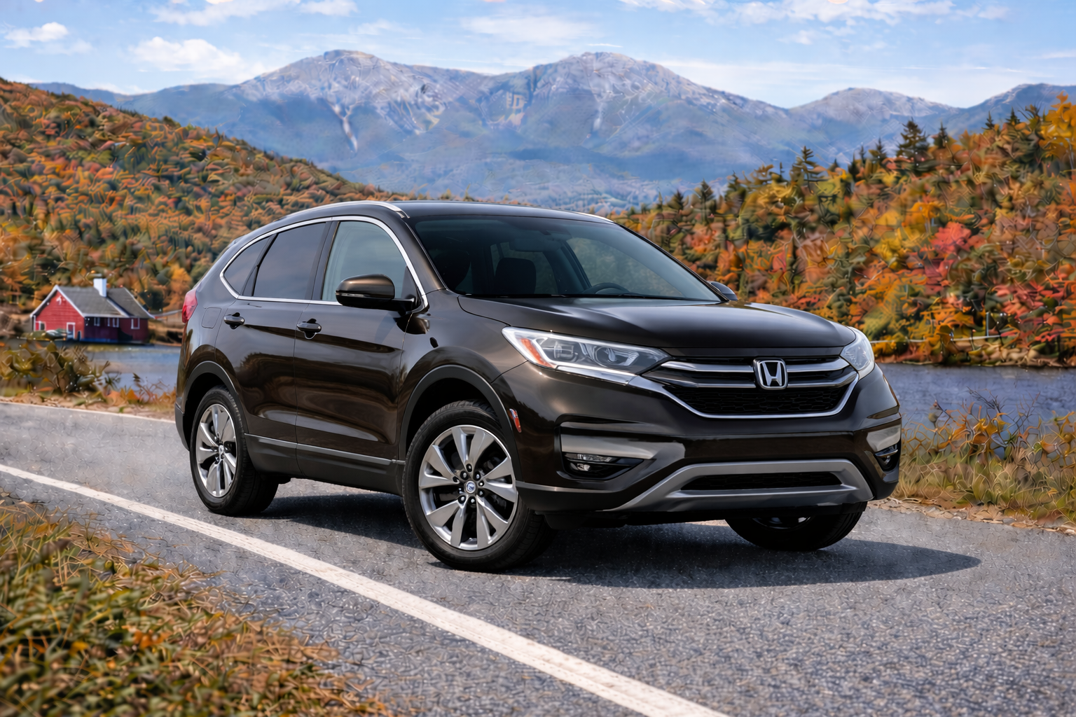 Gray Honda CR-V