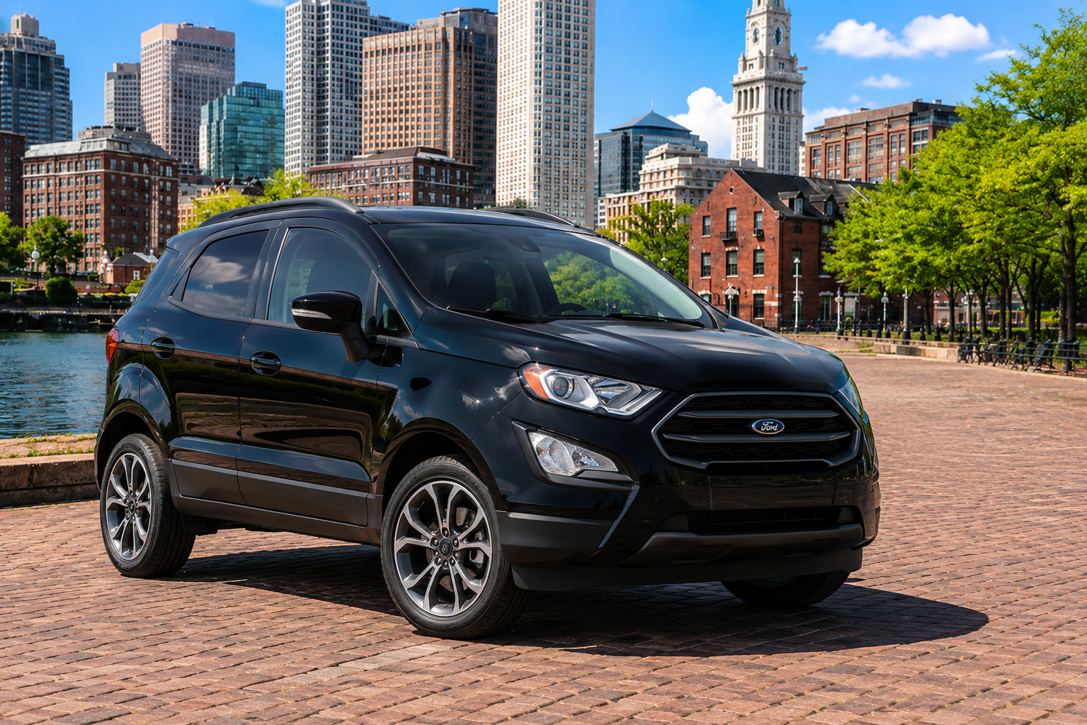 Black Ford EcoSport